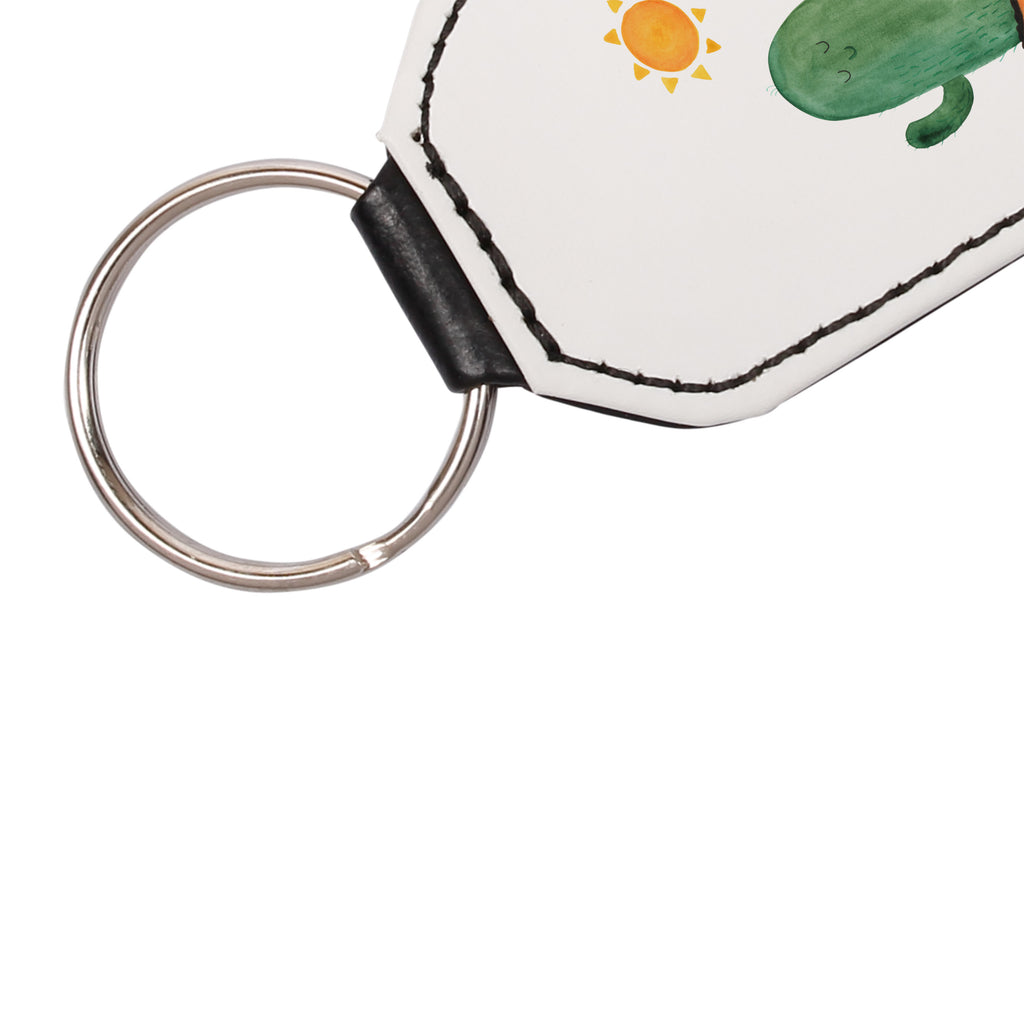Rechteckig Schlüsselanhänger Kaktus Sonnenanbeter Schlüsselanhänger, Anhänger, Taschenanhänger, Glücksbringer, Schutzengel, Kaktus, Kakteen, Liebe Kaktusliebe, Sonne, Sonnenschein, Glück, glücklich, Motivation, Neustart, Trennung, Ehebruch, Scheidung, Freundin, Liebeskummer, Liebeskummer Geschenk, Geschenkidee