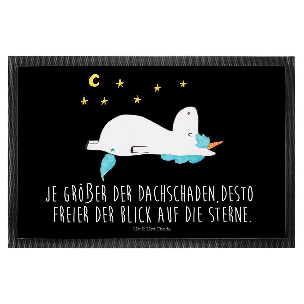 Fußmatte Einhorn Sternenhimmel Einhorn, Einhörner, Unicorn, Sterne, Dachschaden, Verrückt, Sternenhimmel Türvorleger, Schmutzmatte, Fußabtreter, Matte, Schmutzfänger, Fußabstreifer, Schmutzfangmatte, Türmatte, Motivfußmatte,  Haustürmatte, Vorleger  Einhorn, Einhörner, Einhorn Deko, Pegasus, Unicorn