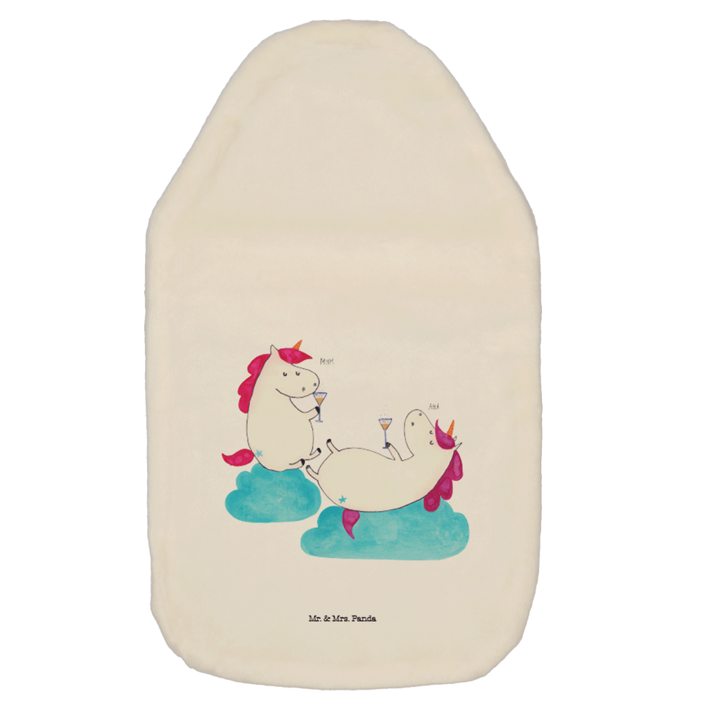 Wärmflasche Einhörner Sekt Wärmekissen, Kinderwärmflasche, Körnerkissen, Wärmflaschenbezug, Wärmflasche mit Bezug, Einhorn, Einhörner, Einhorn Deko, Pegasus, Unicorn, Freundinnen, Freundin, BFF, Sekt, Mädelsabend, Spaß, Party, Korken, Anstoßen, Beste