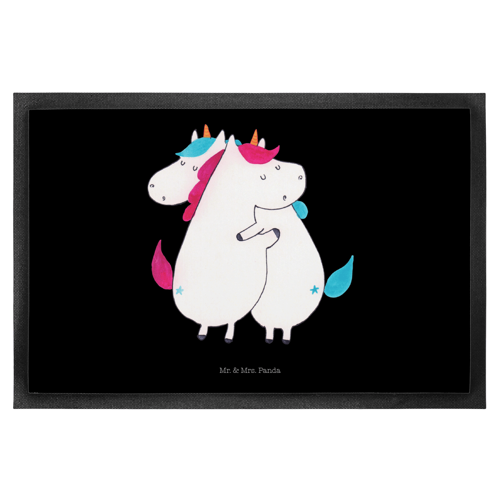 Fußmatte Einhörner Umarmen Einhorn, Einhörner, Unicorn, Freundinnen, Freundin, BFF, Schwester, Schwestern, Familie, Geschwister, Sister, Liebe  Türvorleger, Schmutzmatte, Fußabtreter, Matte, Schmutzfänger, Fußabstreifer, Schmutzfangmatte, Türmatte, Motivfußmatte,  Haustürmatte, Vorleger  Einhorn, Einhörner, Einhorn Deko, Pegasus, Unicorn