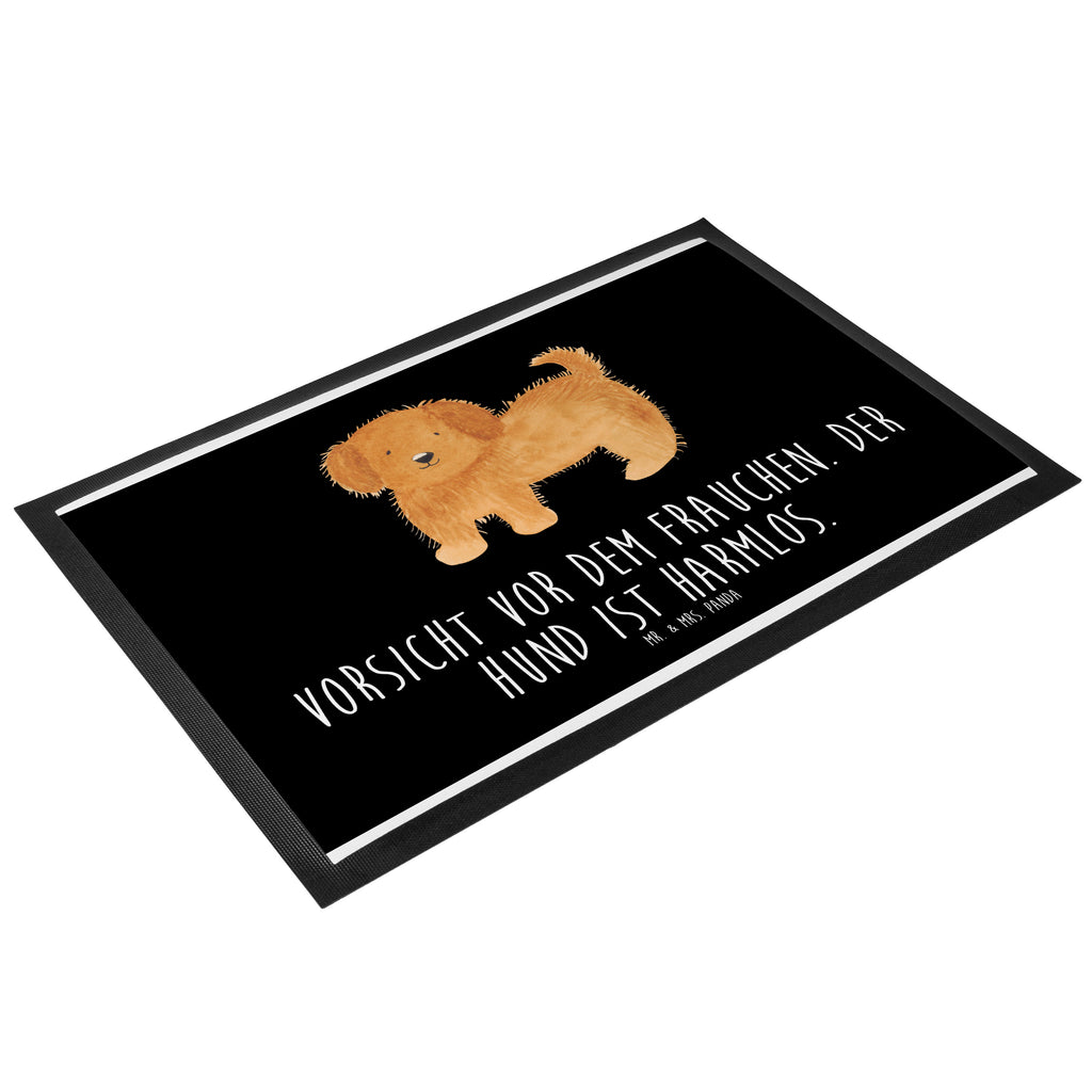 Fußmatte Hund flauschig Hund, Hunde, Frauchen, Hundemama, Hundebesitzer, Hundeliebe Türvorleger, Schmutzmatte, Fußabtreter, Matte, Schmutzfänger, Fußabstreifer, Schmutzfangmatte, Türmatte, Motivfußmatte,  Haustürmatte, Vorleger  Hund, Hundemotiv, Haustier, Hunderasse, Tierliebhaber, Hundebesitzer, Sprüche