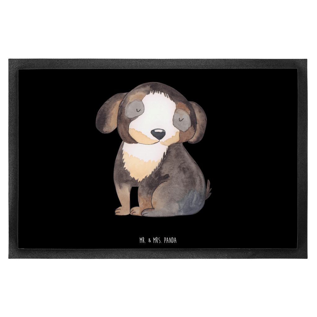 Fußmatte Hund entspannt Hund, schwarzer Hund, Hundeliebe, Liebe, Hundeglück Türvorleger, Schmutzmatte, Fußabtreter, Matte, Schmutzfänger, Fußabstreifer, Schmutzfangmatte, Türmatte, Motivfußmatte,  Haustürmatte, Vorleger  Hund, Hundemotiv, Haustier, Hunderasse, Tierliebhaber, Hundebesitzer, Sprüche