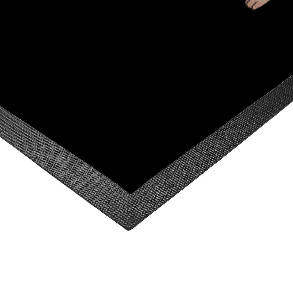 Fußmatte Hund entspannt Hund, schwarzer Hund, Hundeliebe, Liebe, Hundeglück Türvorleger, Schmutzmatte, Fußabtreter, Matte, Schmutzfänger, Fußabstreifer, Schmutzfangmatte, Türmatte, Motivfußmatte,  Haustürmatte, Vorleger  Hund, Hundemotiv, Haustier, Hunderasse, Tierliebhaber, Hundebesitzer, Sprüche