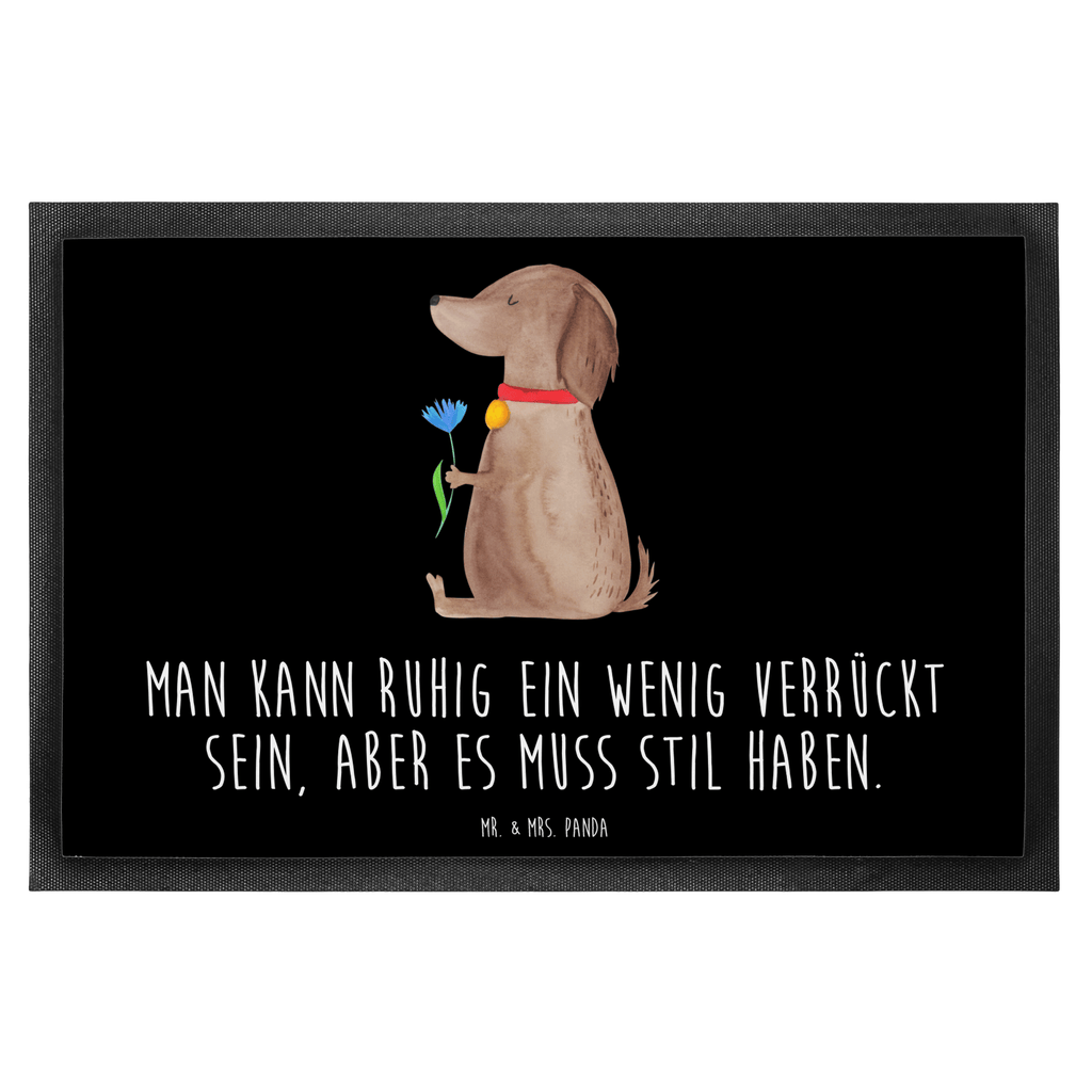 Fußmatte Hund Blume Hund, Hunde, Hundebesitzer, Frauchen, Hundeliebe Türvorleger, Schmutzmatte, Fußabtreter, Matte, Schmutzfänger, Fußabstreifer, Schmutzfangmatte, Türmatte, Motivfußmatte,  Haustürmatte, Vorleger  Hund, Hundemotiv, Haustier, Hunderasse, Tierliebhaber, Hundebesitzer, Sprüche