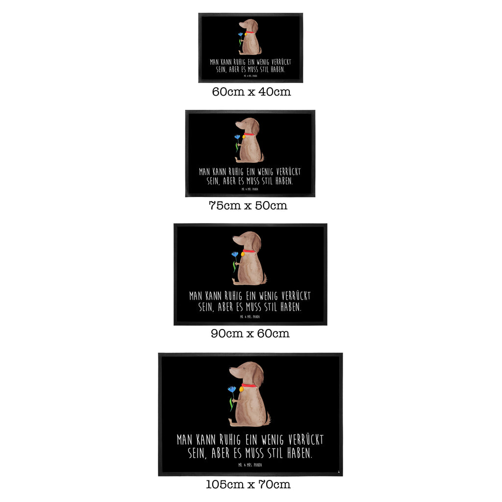 Fußmatte Hund Blume Hund, Hunde, Hundebesitzer, Frauchen, Hundeliebe Türvorleger, Schmutzmatte, Fußabtreter, Matte, Schmutzfänger, Fußabstreifer, Schmutzfangmatte, Türmatte, Motivfußmatte,  Haustürmatte, Vorleger  Hund, Hundemotiv, Haustier, Hunderasse, Tierliebhaber, Hundebesitzer, Sprüche