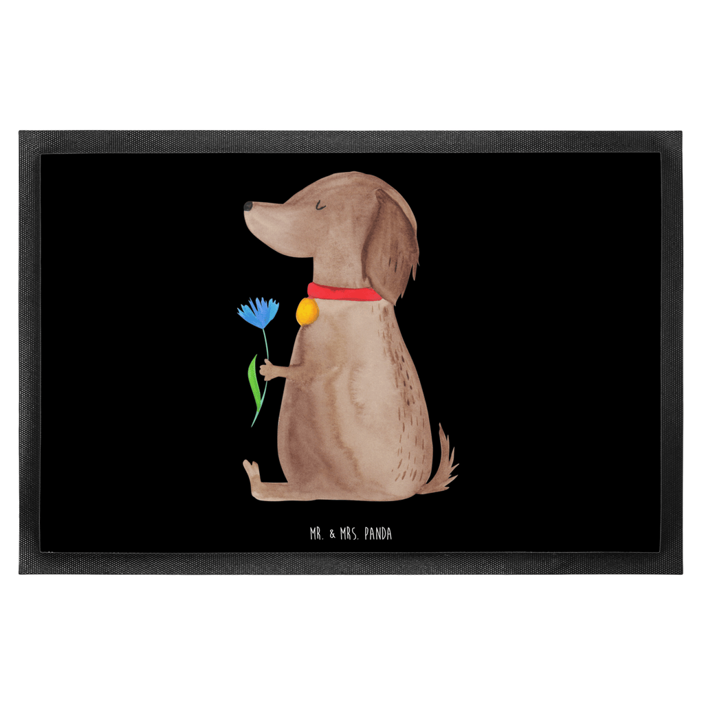 Fußmatte Hund Blume Hund, Hunde, Hundebesitzer, Frauchen, Hundeliebe Türvorleger, Schmutzmatte, Fußabtreter, Matte, Schmutzfänger, Fußabstreifer, Schmutzfangmatte, Türmatte, Motivfußmatte,  Haustürmatte, Vorleger  Hund, Hundemotiv, Haustier, Hunderasse, Tierliebhaber, Hundebesitzer, Sprüche