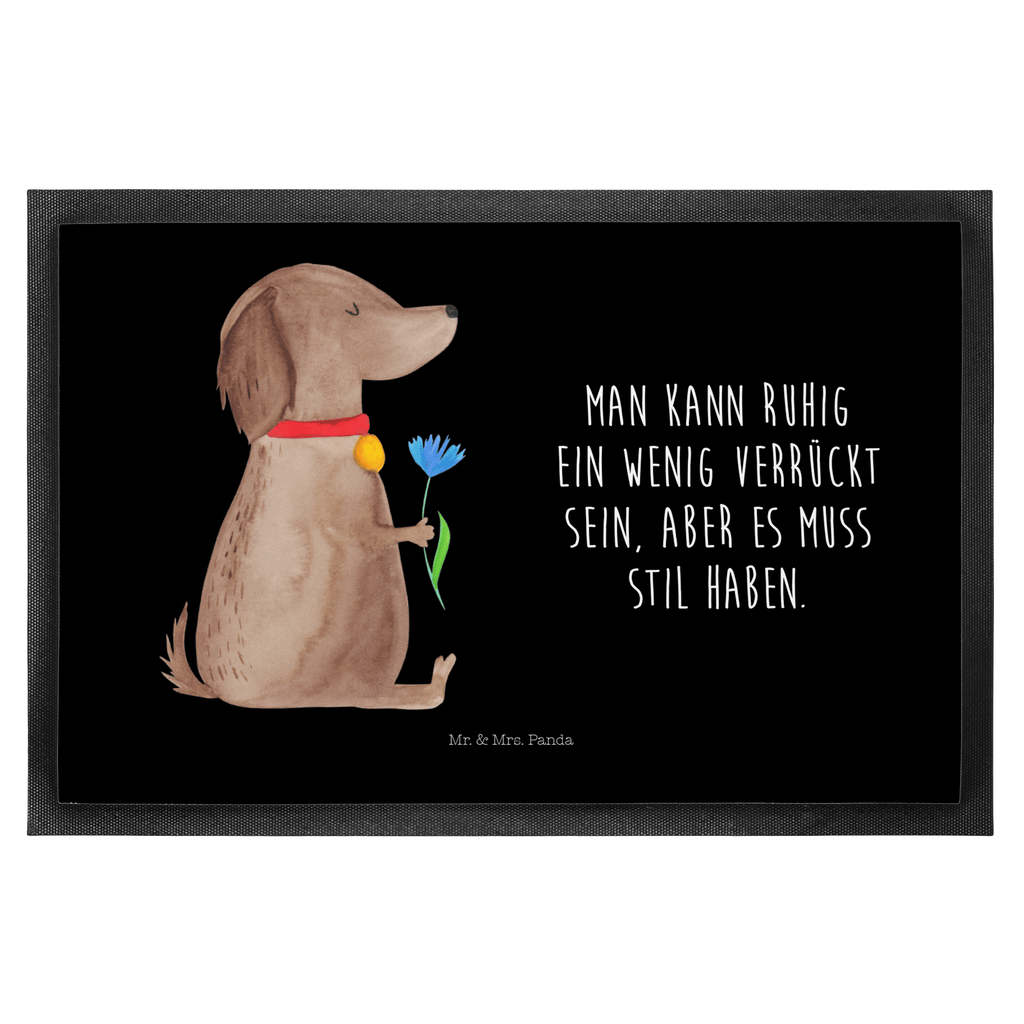 Fußmatte Hund Blume Hund, Hunde, Hundebesitzer, Frauchen, Hundeliebe Türvorleger, Schmutzmatte, Fußabtreter, Matte, Schmutzfänger, Fußabstreifer, Schmutzfangmatte, Türmatte, Motivfußmatte,  Haustürmatte, Vorleger  Hund, Hundemotiv, Haustier, Hunderasse, Tierliebhaber, Hundebesitzer, Sprüche