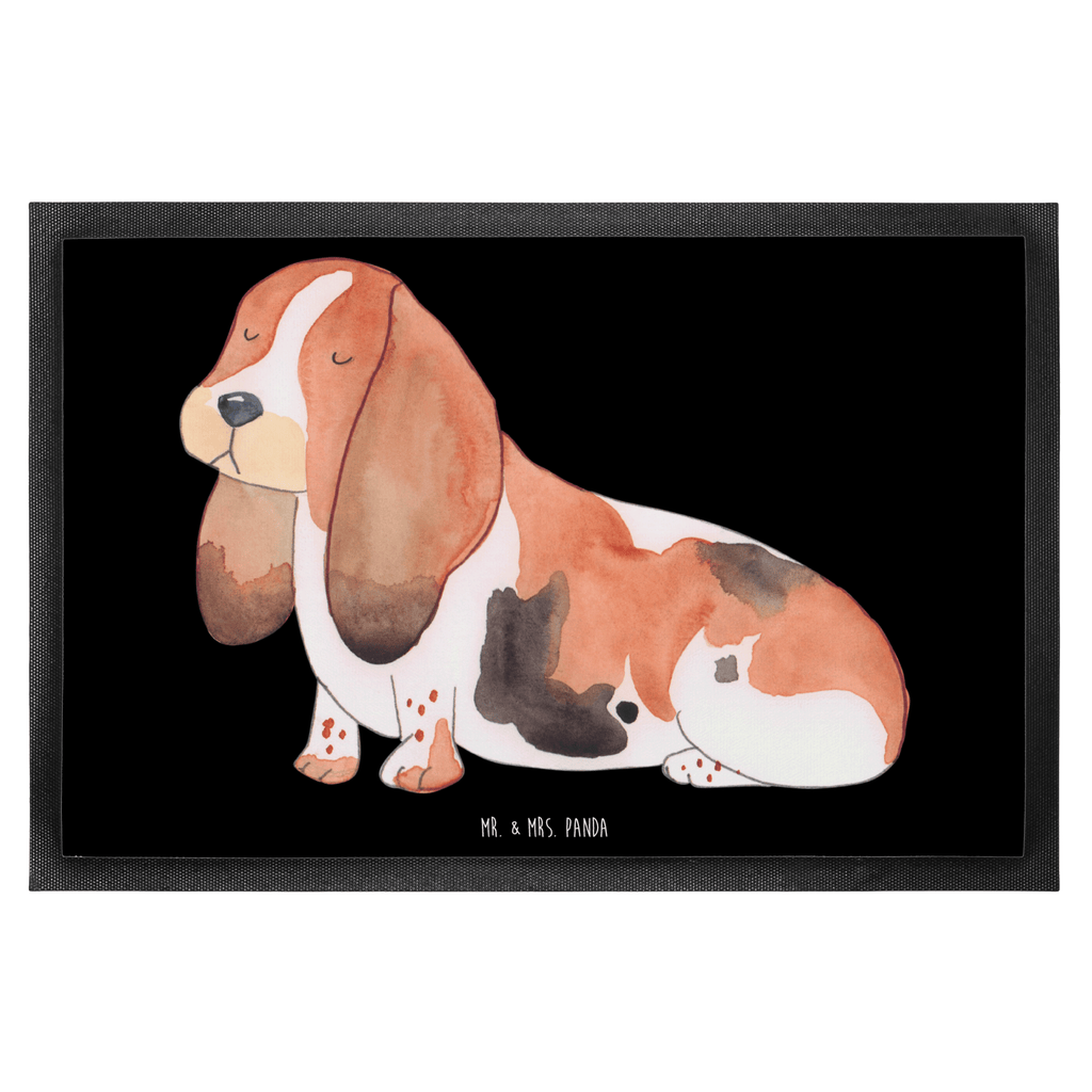 Fußmatte Hund Basset Hound Hund, Basset Hound, Basset, Hundeliebe, kinderlos,  Türvorleger, Schmutzmatte, Fußabtreter, Matte, Schmutzfänger, Fußabstreifer, Schmutzfangmatte, Türmatte, Motivfußmatte,  Haustürmatte, Vorleger  Hund, Hundemotiv, Haustier, Hunderasse, Tierliebhaber, Hundebesitzer, Sprüche