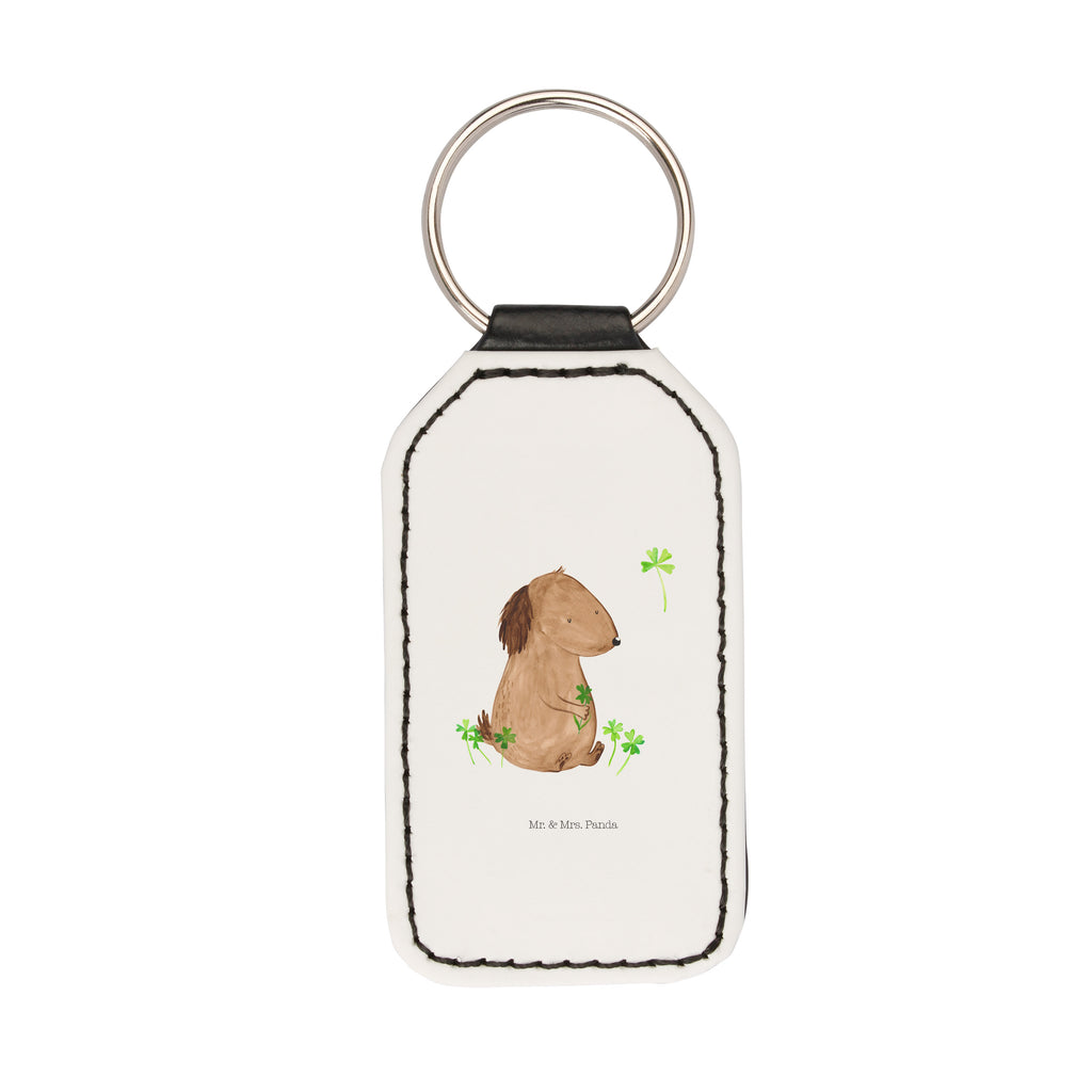 Rechteckig Schlüsselanhänger Hund Kleeblatt Schlüsselanhänger, Anhänger, Taschenanhänger, Glücksbringer, Schutzengel, Hund, Hundemotiv, Haustier, Hunderasse, Tierliebhaber, Hundebesitzer, Sprüche, Kleeblatt, Glück, Tagträume, Motivation, Neuanfang, Geschenk, Selbstliebe, Achtsamkeit