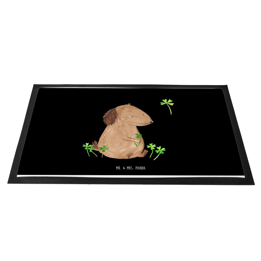 Fußmatte Hund Kleeblatt Hund, Kleeblatt, Glück, Tagträume, Motivation, Neuanfang, Geschenk,  Glücksbringer, Selbstliebe, Achtsamkeit Türvorleger, Schmutzmatte, Fußabtreter, Matte, Schmutzfänger, Fußabstreifer, Schmutzfangmatte, Türmatte, Motivfußmatte,  Haustürmatte, Vorleger  Hund, Hundemotiv, Haustier, Hunderasse, Tierliebhaber, Hundebesitzer, Sprüche