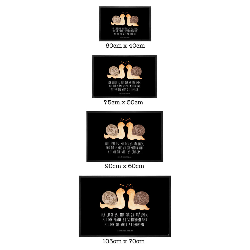 Fußmatte Schnecken Liebe  Türvorleger, Schmutzmatte, Fußabtreter, Matte, Schmutzfänger, Fußabstreifer, Schmutzfangmatte, Türmatte, Motivfußmatte,  Haustürmatte, Vorleger  Liebe,  Partner, Freund, Freundin, Ehemann, Ehefrau, Heiraten, Verlobung, Heiratsantrag, Liebesgeschenk, Jahrestag, Hocheitstag
