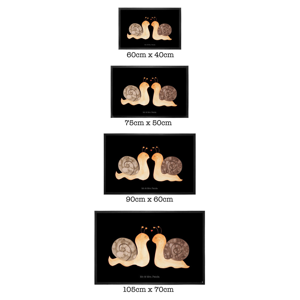 Fußmatte Schnecken Liebe  Türvorleger, Schmutzmatte, Fußabtreter, Matte, Schmutzfänger, Fußabstreifer, Schmutzfangmatte, Türmatte, Motivfußmatte,  Haustürmatte, Vorleger  Liebe,  Partner, Freund, Freundin, Ehemann, Ehefrau, Heiraten, Verlobung, Heiratsantrag, Liebesgeschenk, Jahrestag, Hocheitstag