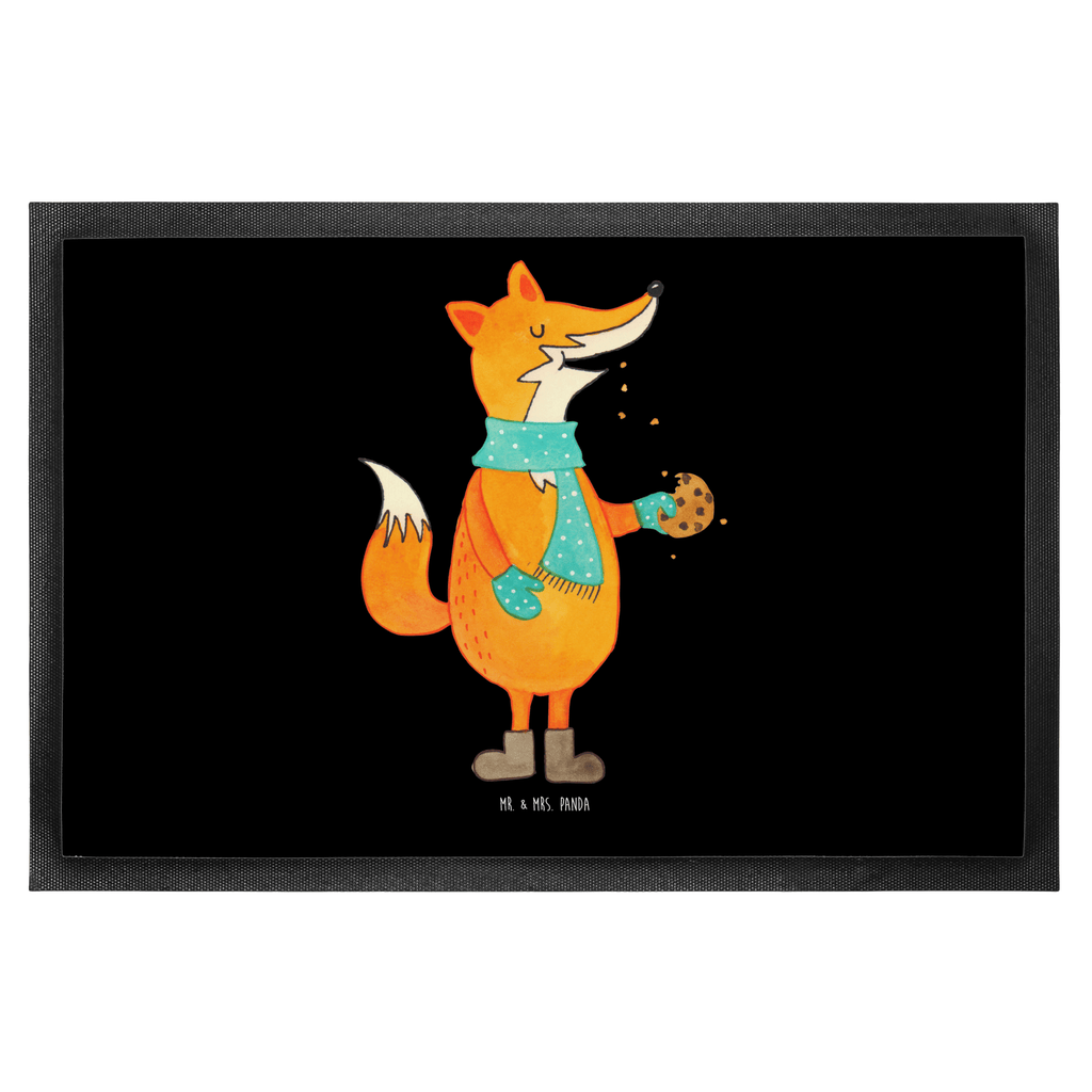 Fußmatte Fuchs Keks Fuchs, Füchse, Backen Spruch, Kekse, Winter, Weihnachtszeit, Plätzchen, Liebe, Küche Deko Türvorleger, Schmutzmatte, Fußabtreter, Matte, Schmutzfänger, Fußabstreifer, Schmutzfangmatte, Türmatte, Motivfußmatte,  Haustürmatte, Vorleger  Fuchs