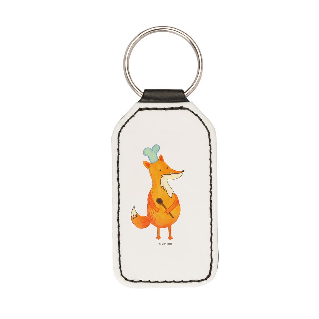 Rechteckig Schlüsselanhänger Fuchs Koch Schlüsselanhänger, Anhänger, Taschenanhänger, Glücksbringer, Schutzengel, Fuchs, Füchse, Koch Geschenk, Küche Spruch, Küche Deko, Köche, Bäcker, Party Spruch, Spruch lustig, witzig