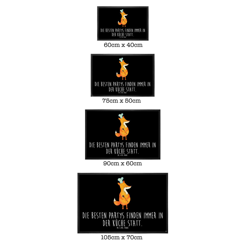 Fußmatte Fuchs Koch Fuchs, Füchse, Koch Geschenk, Küche Spruch, Küche Deko, Köche, Bäcker, Party Spruch, Spruch lustig, witzig Türvorleger, Schmutzmatte, Fußabtreter, Matte, Schmutzfänger, Fußabstreifer, Schmutzfangmatte, Türmatte, Motivfußmatte,  Haustürmatte, Vorleger  Fuchs