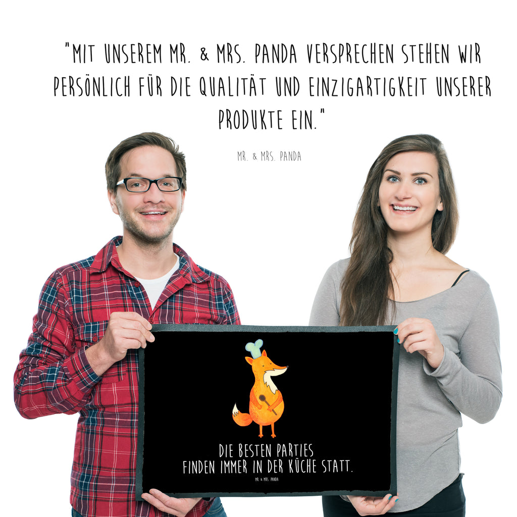 Fußmatte Fuchs Koch Fuchs, Füchse, Koch Geschenk, Küche Spruch, Küche Deko, Köche, Bäcker, Party Spruch, Spruch lustig, witzig Türvorleger, Schmutzmatte, Fußabtreter, Matte, Schmutzfänger, Fußabstreifer, Schmutzfangmatte, Türmatte, Motivfußmatte,  Haustürmatte, Vorleger  Fuchs