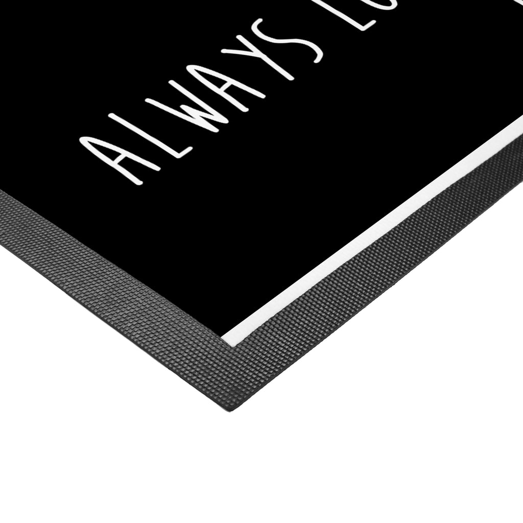 Fußmatte Fuchs Sterne Fuchs, Füchse, tröstende Worte, Spruch positiv, Spruch schön, Romantik, Always Look on the Bright Side of Life Türvorleger, Schmutzmatte, Fußabtreter, Matte, Schmutzfänger, Fußabstreifer, Schmutzfangmatte, Türmatte, Motivfußmatte,  Haustürmatte, Vorleger  Fuchs