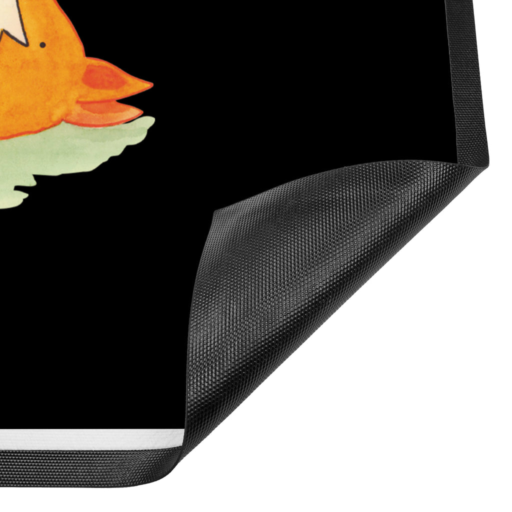 Fußmatte Fuchs Sterne Fuchs, Füchse, tröstende Worte, Spruch positiv, Spruch schön, Romantik, Always Look on the Bright Side of Life Türvorleger, Schmutzmatte, Fußabtreter, Matte, Schmutzfänger, Fußabstreifer, Schmutzfangmatte, Türmatte, Motivfußmatte,  Haustürmatte, Vorleger  Fuchs