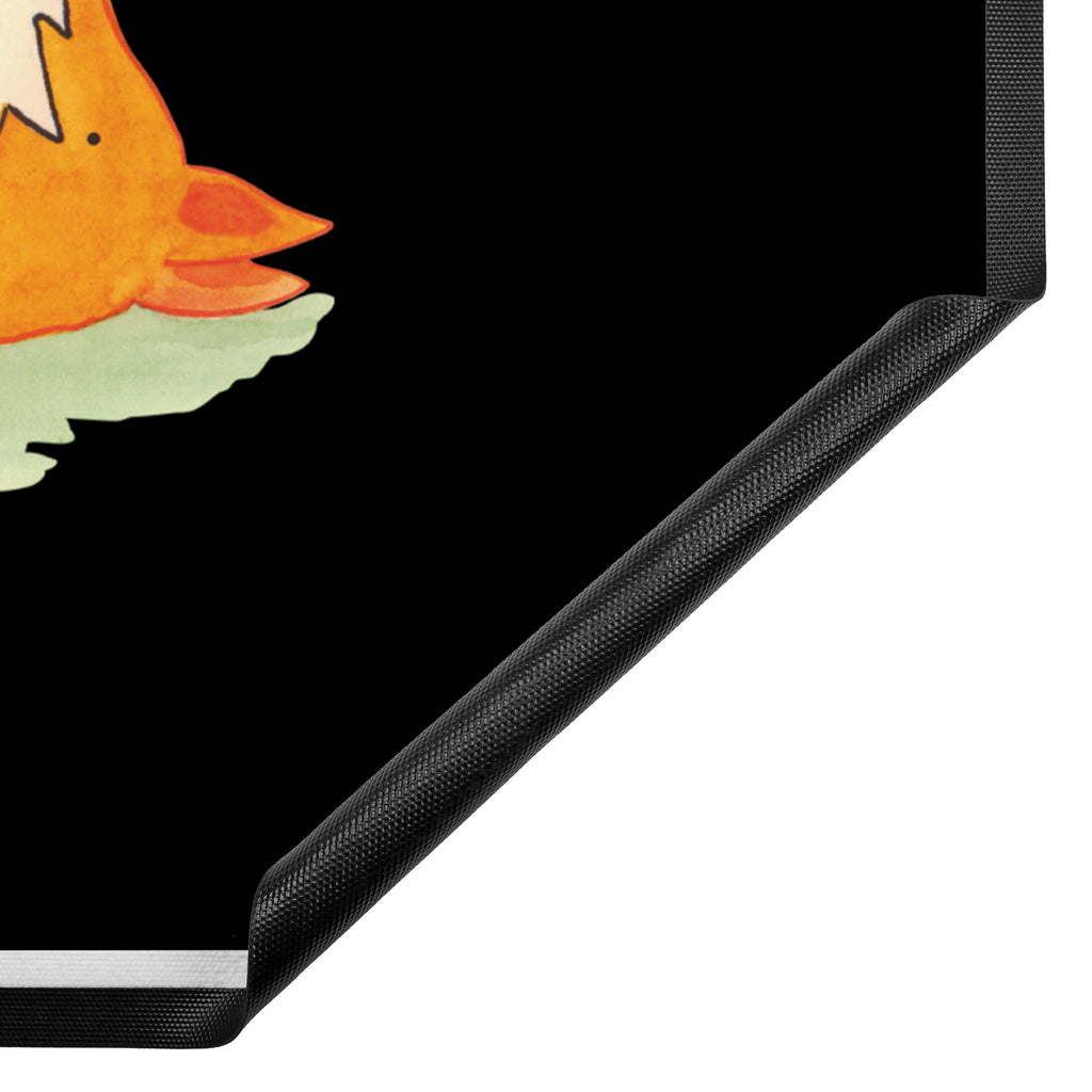 Fußmatte Fuchs Sterne Fuchs, Füchse, tröstende Worte, Spruch positiv, Spruch schön, Romantik, Always Look on the Bright Side of Life Türvorleger, Schmutzmatte, Fußabtreter, Matte, Schmutzfänger, Fußabstreifer, Schmutzfangmatte, Türmatte, Motivfußmatte,  Haustürmatte, Vorleger  Fuchs