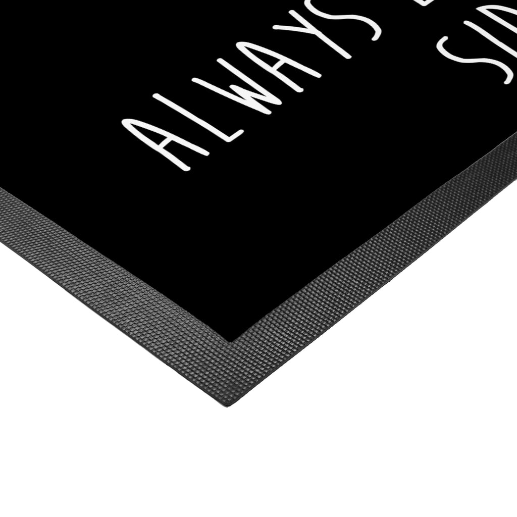 Fußmatte Fuchs Sterne Fuchs, Füchse, tröstende Worte, Spruch positiv, Spruch schön, Romantik, Always Look on the Bright Side of Life Türvorleger, Schmutzmatte, Fußabtreter, Matte, Schmutzfänger, Fußabstreifer, Schmutzfangmatte, Türmatte, Motivfußmatte,  Haustürmatte, Vorleger  Fuchs