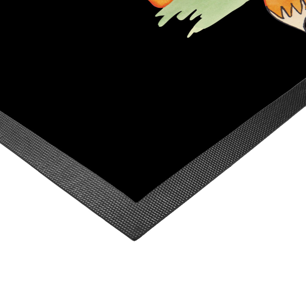 Fußmatte Fuchs Sterne Fuchs, Füchse, tröstende Worte, Spruch positiv, Spruch schön, Romantik, Always Look on the Bright Side of Life Türvorleger, Schmutzmatte, Fußabtreter, Matte, Schmutzfänger, Fußabstreifer, Schmutzfangmatte, Türmatte, Motivfußmatte,  Haustürmatte, Vorleger  Fuchs