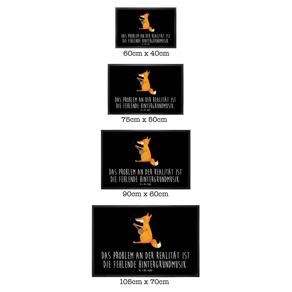 Fußmatte Fuchs Gitarre Fuchs, Füchse, Geschenk Musiker, Musik Spruch, Musikerin, Sänger, Sängerin, Gitarre,  Türvorleger, Schmutzmatte, Fußabtreter, Matte, Schmutzfänger, Fußabstreifer, Schmutzfangmatte, Türmatte, Motivfußmatte,  Haustürmatte, Vorleger  Fuchs