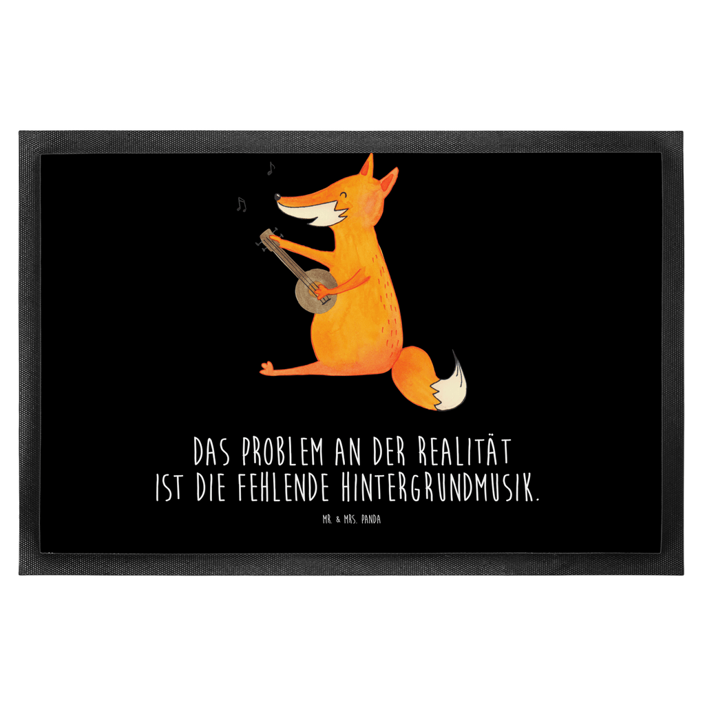 Fußmatte Fuchs Gitarre Fuchs, Füchse, Geschenk Musiker, Musik Spruch, Musikerin, Sänger, Sängerin, Gitarre,  Türvorleger, Schmutzmatte, Fußabtreter, Matte, Schmutzfänger, Fußabstreifer, Schmutzfangmatte, Türmatte, Motivfußmatte,  Haustürmatte, Vorleger  Fuchs