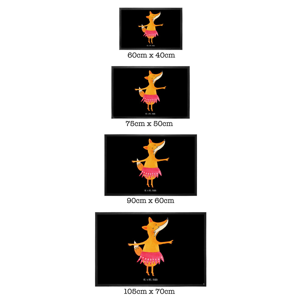Fußmatte Fuchs Ballerina Fuchs, Fuchs Spruch, Füchse, Füchsin, Ballerina, Ballett, Tänzerin, Tanzen, Party, Einladung, Geburtstag Türvorleger, Schmutzmatte, Fußabtreter, Matte, Schmutzfänger, Fußabstreifer, Schmutzfangmatte, Türmatte, Motivfußmatte,  Haustürmatte, Vorleger  Fuchs