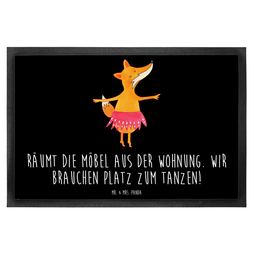 Fußmatte Fuchs Ballerina Fuchs, Fuchs Spruch, Füchse, Füchsin, Ballerina, Ballett, Tänzerin, Tanzen, Party, Einladung, Geburtstag Türvorleger, Schmutzmatte, Fußabtreter, Matte, Schmutzfänger, Fußabstreifer, Schmutzfangmatte, Türmatte, Motivfußmatte,  Haustürmatte, Vorleger  Fuchs