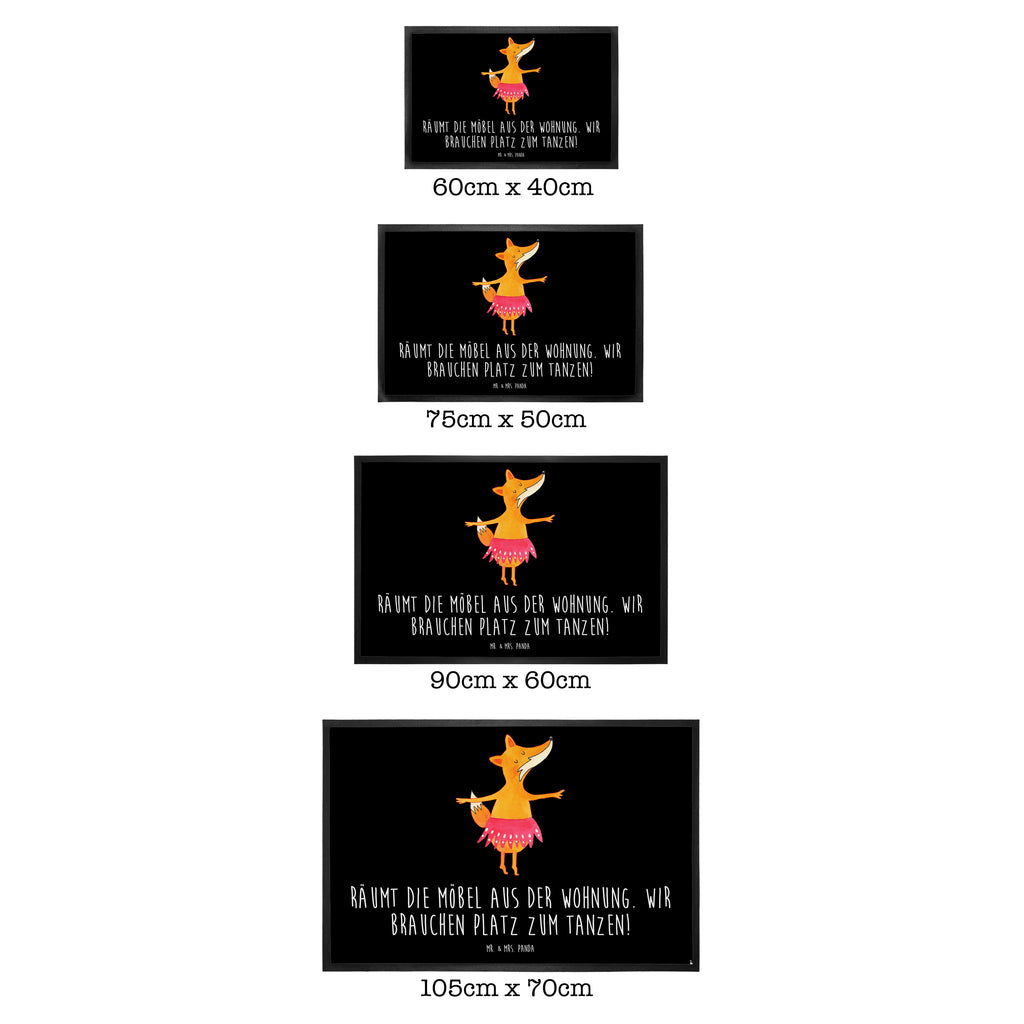 Fußmatte Fuchs Ballerina Fuchs, Fuchs Spruch, Füchse, Füchsin, Ballerina, Ballett, Tänzerin, Tanzen, Party, Einladung, Geburtstag Türvorleger, Schmutzmatte, Fußabtreter, Matte, Schmutzfänger, Fußabstreifer, Schmutzfangmatte, Türmatte, Motivfußmatte,  Haustürmatte, Vorleger  Fuchs