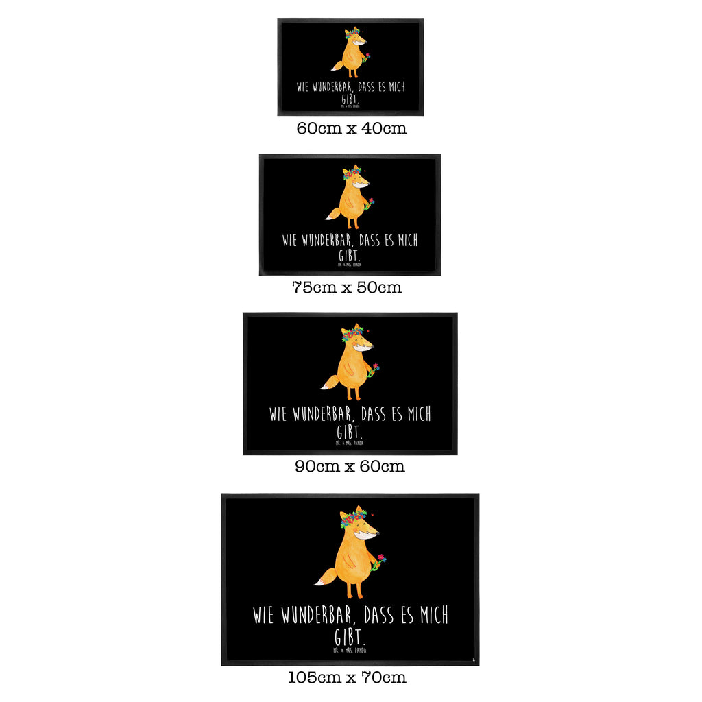 Fußmatte Fuchs Blumenliebe Fuchs, Füchse, Fox, Liebe, Freundin, Fuchsmädchen, Blumenmädchen, Freundinnen, Liebesbeweis, Blume, Blumen, Motivation, Freude, ich, mich, Selbstliebe, Freude Türvorleger, Schmutzmatte, Fußabtreter, Matte, Schmutzfänger, Fußabstreifer, Schmutzfangmatte, Türmatte, Motivfußmatte,  Haustürmatte, Vorleger  Fuchs