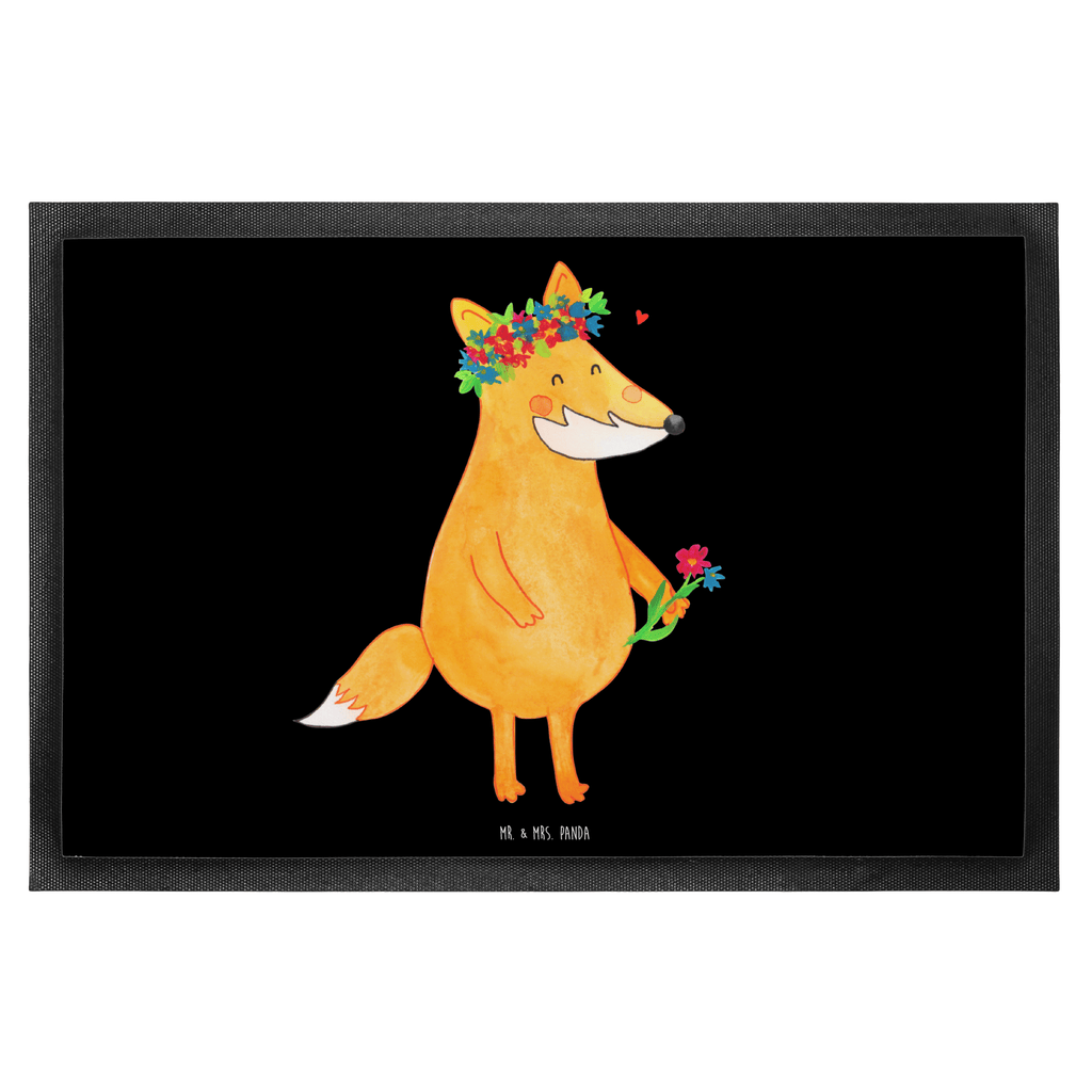 Fußmatte Fuchs Blumenliebe Fuchs, Füchse, Fox, Liebe, Freundin, Fuchsmädchen, Blumenmädchen, Freundinnen, Liebesbeweis, Blume, Blumen, Motivation, Freude, ich, mich, Selbstliebe, Freude Türvorleger, Schmutzmatte, Fußabtreter, Matte, Schmutzfänger, Fußabstreifer, Schmutzfangmatte, Türmatte, Motivfußmatte,  Haustürmatte, Vorleger  Fuchs