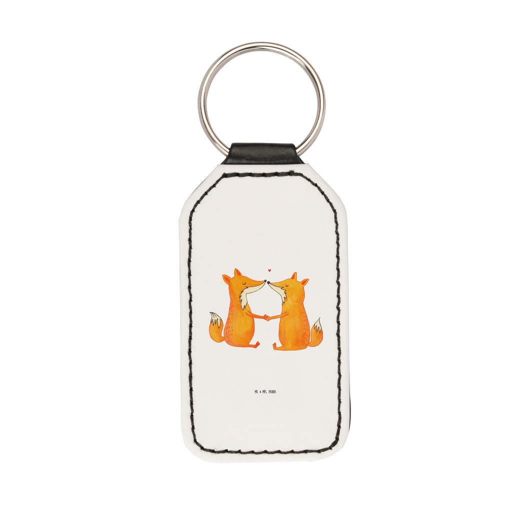 Rechteckig Schlüsselanhänger Füchse Liebe Schlüsselanhänger, Anhänger, Taschenanhänger, Glücksbringer, Schutzengel, Fuchs, Füchse, Fox, Liebe, Liebespaar, Paar, Partner, Freundin, Freund, Ehe, Verlobte, Ehemann, Ehefrau, Liebesbeweis