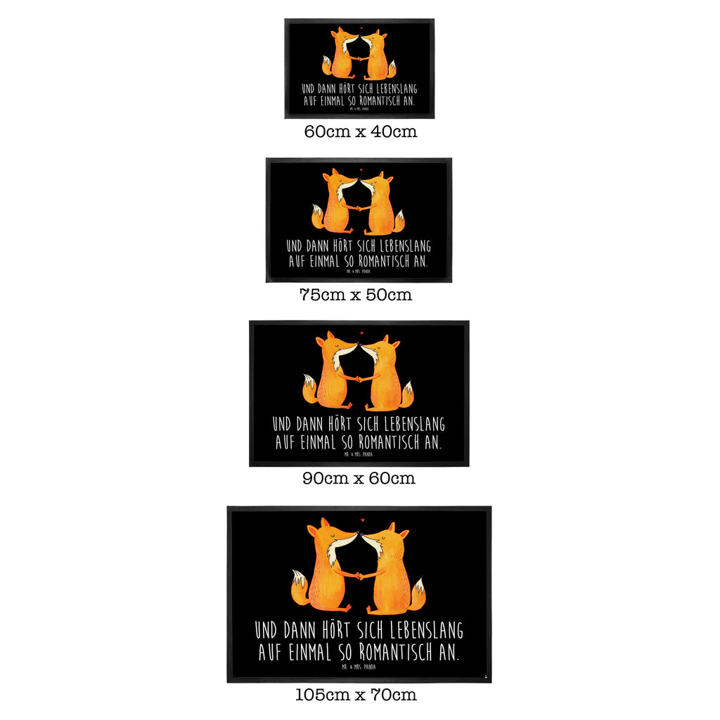 Fußmatte Füchse Liebe Fuchs, Füchse, Fox, Liebe, Liebespaar, Paar, Partner, Freundin, Freund, Ehe, Verlobte, Ehemann, Ehefrau, Liebesbeweis Türvorleger, Schmutzmatte, Fußabtreter, Matte, Schmutzfänger, Fußabstreifer, Schmutzfangmatte, Türmatte, Motivfußmatte,  Haustürmatte, Vorleger  Fuchs