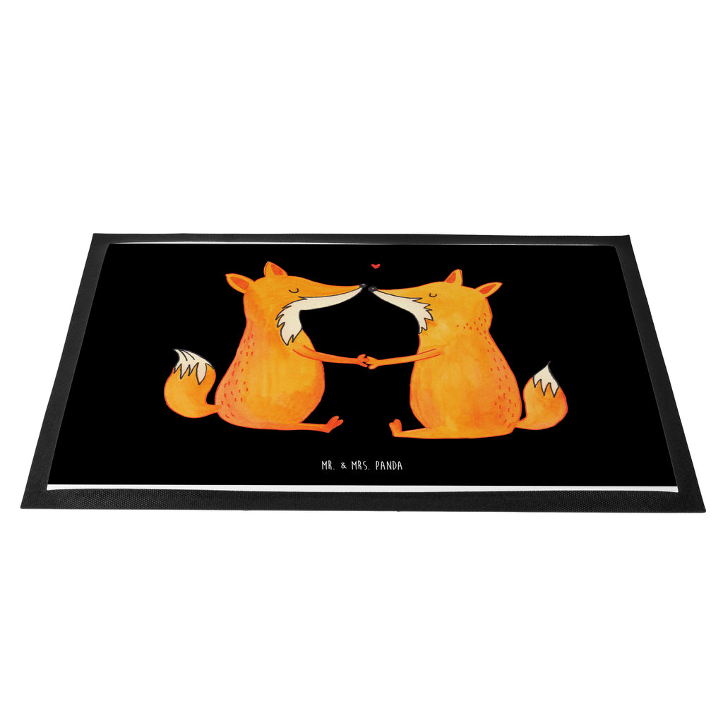 Fußmatte Füchse Liebe Fuchs, Füchse, Fox, Liebe, Liebespaar, Paar, Partner, Freundin, Freund, Ehe, Verlobte, Ehemann, Ehefrau, Liebesbeweis Türvorleger, Schmutzmatte, Fußabtreter, Matte, Schmutzfänger, Fußabstreifer, Schmutzfangmatte, Türmatte, Motivfußmatte,  Haustürmatte, Vorleger  Fuchs