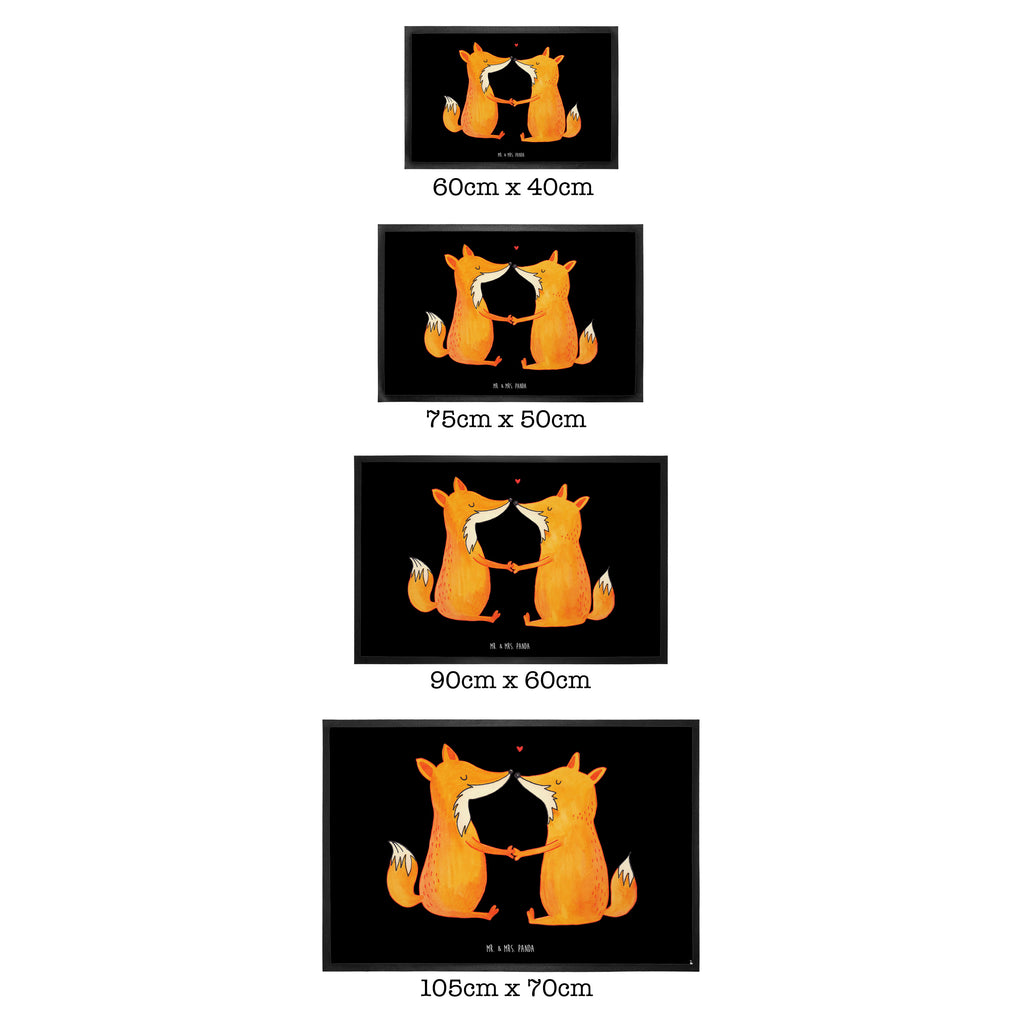 Fußmatte Füchse Liebe Fuchs, Füchse, Fox, Liebe, Liebespaar, Paar, Partner, Freundin, Freund, Ehe, Verlobte, Ehemann, Ehefrau, Liebesbeweis Türvorleger, Schmutzmatte, Fußabtreter, Matte, Schmutzfänger, Fußabstreifer, Schmutzfangmatte, Türmatte, Motivfußmatte,  Haustürmatte, Vorleger  Fuchs