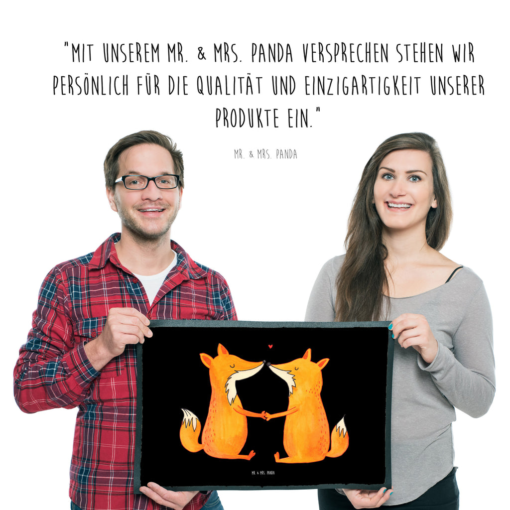 Fußmatte Füchse Liebe Fuchs, Füchse, Fox, Liebe, Liebespaar, Paar, Partner, Freundin, Freund, Ehe, Verlobte, Ehemann, Ehefrau, Liebesbeweis Türvorleger, Schmutzmatte, Fußabtreter, Matte, Schmutzfänger, Fußabstreifer, Schmutzfangmatte, Türmatte, Motivfußmatte,  Haustürmatte, Vorleger  Fuchs