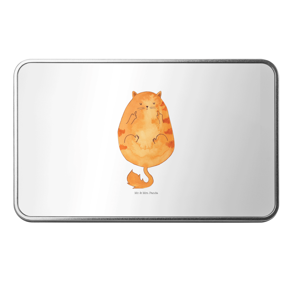 Metalldose rechteckig Katze Frühaufsteher Blechdose, Metalldose, Blechbox, Container, Keksdose, Vorratsdose, Vorratsbox, Döschen, Versperbox, Vesperdose, Aufbewahrungsdose, Aufbewahrungsbox, Aluminiumdose, Dose, Katze, Katzenmotiv, Katzenfan, Katzendeko, Katzenfreund, Katzenliebhaber, Katzenprodukte, Katzenartikel, Katzenaccessoires, Katzensouvenirs, Katzenliebhaberprodukte, Katzenmotive, Der frühe Vogel kann mich mal, Morgenmuffel, Frühaufsteher, Kaffee, Katzen, Kater, Mietze