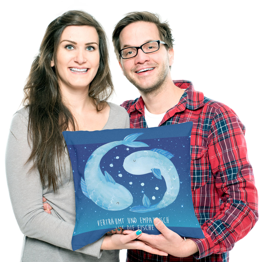 40x40 Kissen Sternzeichen Fische Kissenhülle, Kopfkissen, Sofakissen, Dekokissen, Motivkissen, Tierkreiszeichen, Sternzeichen, Horoskop, Astrologie, Aszendent, Fisch, Fische Geschenk, Fische Sternzeichen, Fische Sternbild, Geschenk Februar, Geschenk März, Geburtstag Februar, Geburtstag März