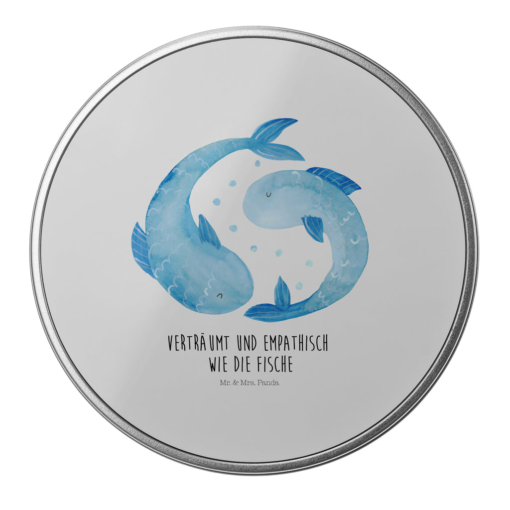 Blechdose rund Sternzeichen Fische Metalldose, Keksdose, Dose, Vorratsdose, Geschenkbox, Tierkreiszeichen, Sternzeichen, Horoskop, Astrologie, Aszendent, Fisch, Fische Geschenk, Fische Sternzeichen, Fische Sternbild, Geschenk Februar, Geschenk März, Geburtstag Februar, Geburtstag März