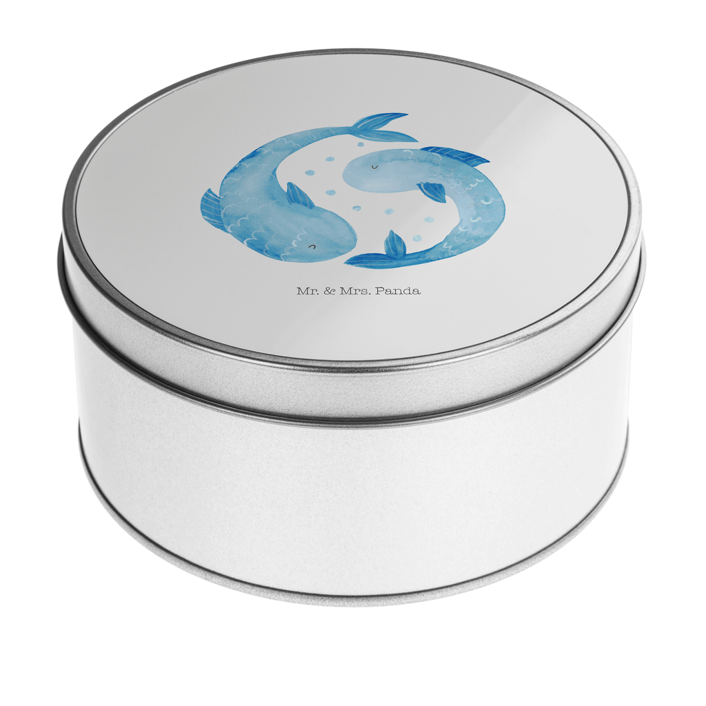 Blechdose rund Sternzeichen Fische Metalldose, Keksdose, Dose, Vorratsdose, Geschenkbox, Tierkreiszeichen, Sternzeichen, Horoskop, Astrologie, Aszendent, Fisch, Fische Geschenk, Fische Sternzeichen, Fische Sternbild, Geschenk Februar, Geschenk März, Geburtstag Februar, Geburtstag März