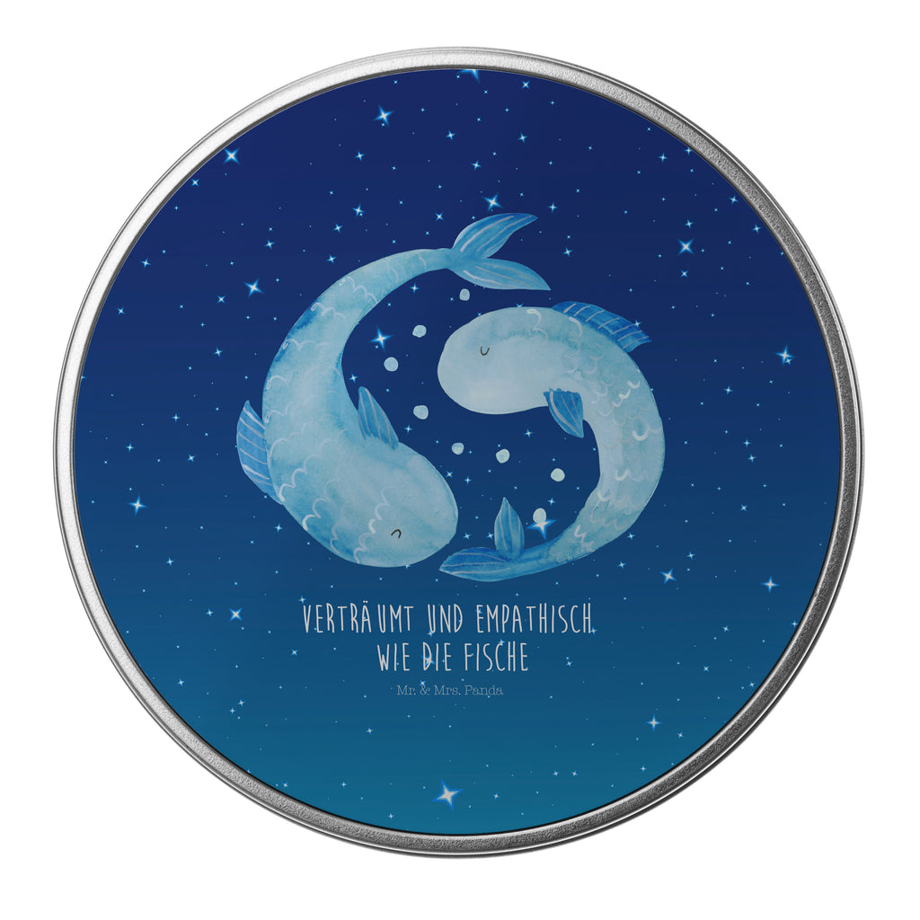 Blechdose rund Sternzeichen Fische Metalldose, Keksdose, Dose, Vorratsdose, Geschenkbox, Tierkreiszeichen, Sternzeichen, Horoskop, Astrologie, Aszendent, Fisch, Fische Geschenk, Fische Sternzeichen, Fische Sternbild, Geschenk Februar, Geschenk März, Geburtstag Februar, Geburtstag März