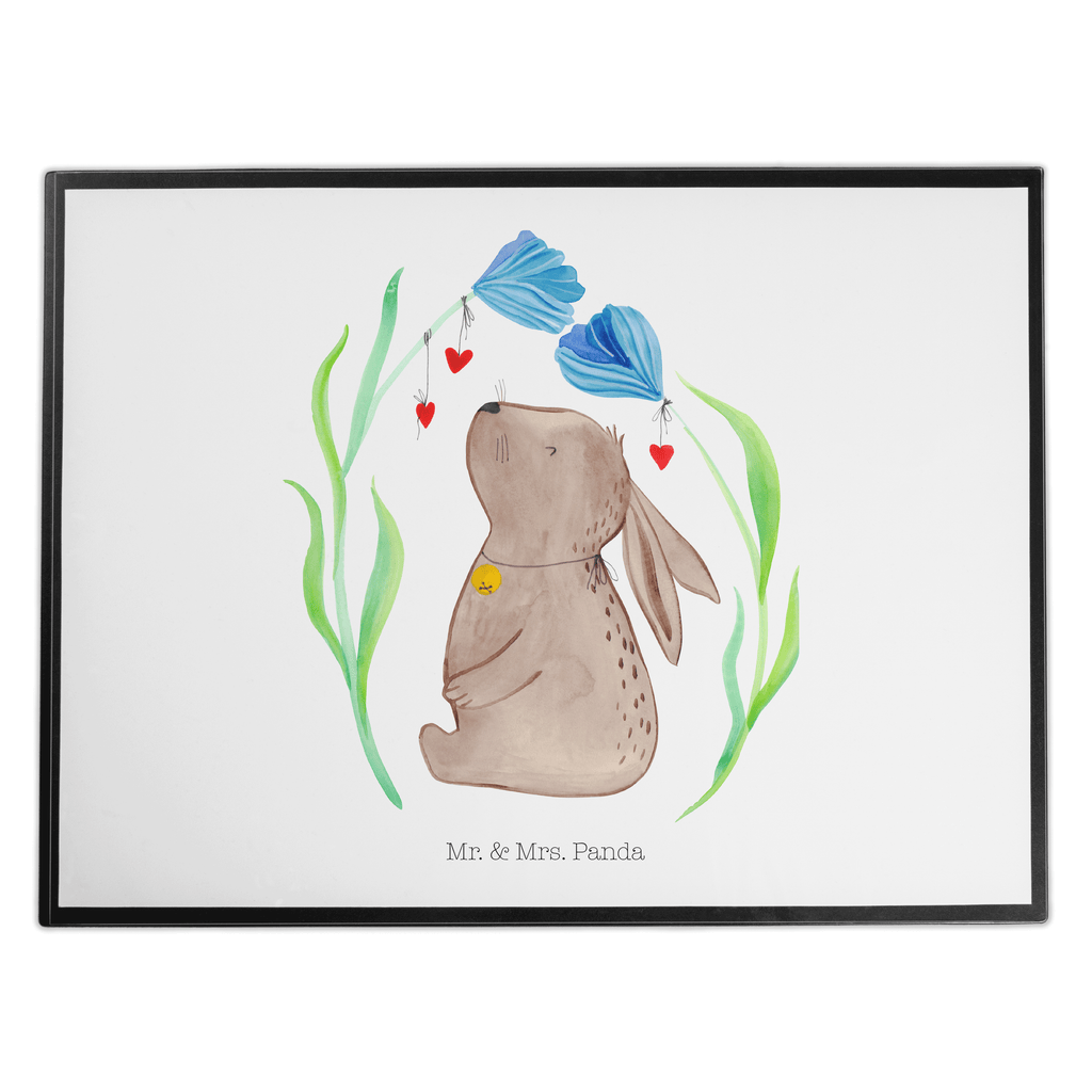 Schreibtischunterlage Hase Blume Schreibunterlage, Schreibtischauflage, Bürobedarf, Büroartikel, Schreibwaren, Schreibtisch Unterlagen, Schreibtischunterlage Groß, Ostern, Osterhase, Ostergeschenke, Osternest, Osterdeko, Geschenk zu Ostern, Hase, Kaninchen, Kind, Taufe, Taufgeschenk, Geburt, Schwangerschaft, erstes Kind, Kindergeburtstag, Geburtstag, Hoffnung, Träume