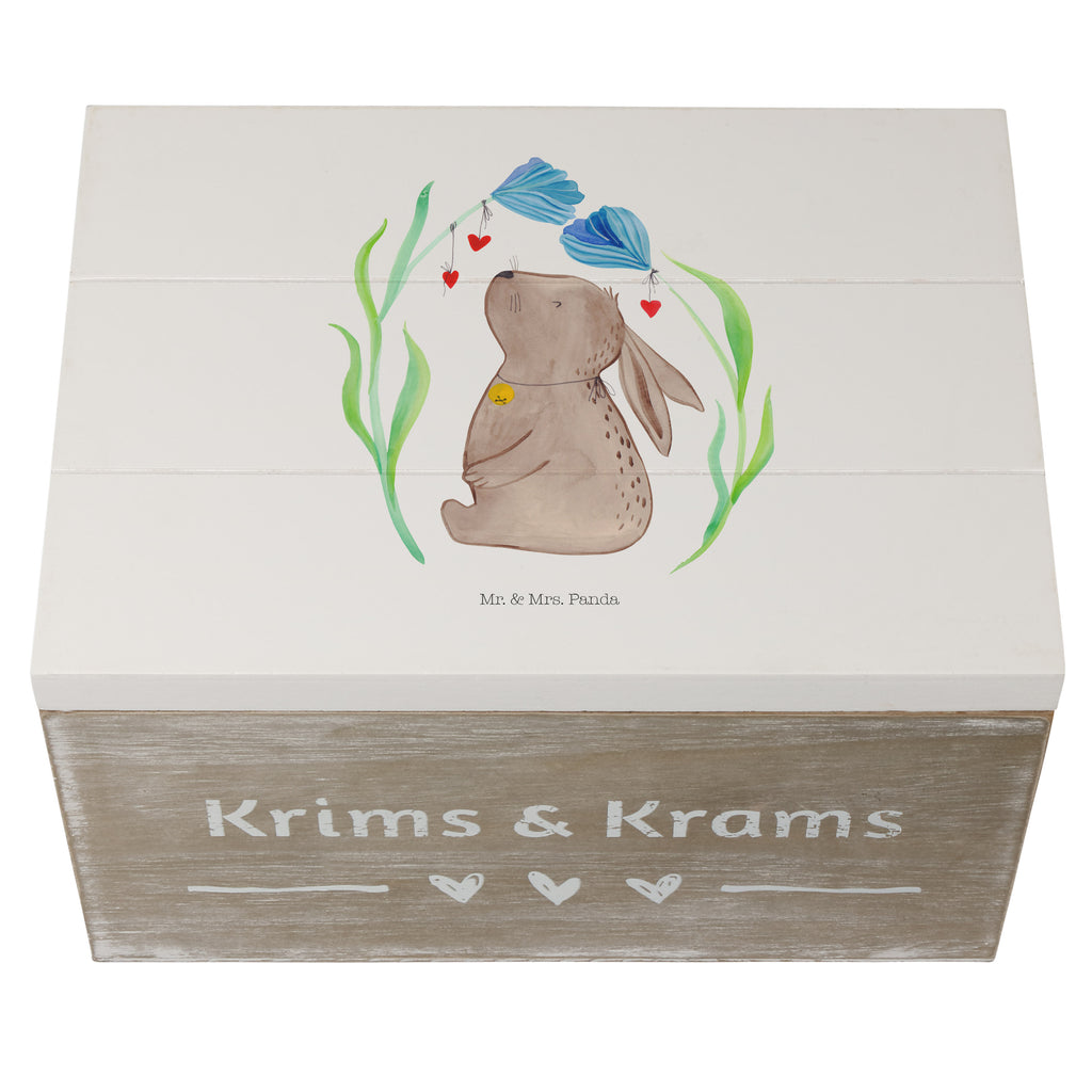 Holzkiste Hase Blume Holzkiste, Kiste, Schatzkiste, Truhe, Schatulle, XXL, Erinnerungsbox, Erinnerungskiste, Dekokiste, Aufbewahrungsbox, Ostern, Osterhase, Ostergeschenke, Osternest, Osterdeko, Geschenk zu Ostern, Hase, Kaninchen, Kind, Taufe, Taufgeschenk, Geburt, Schwangerschaft, erstes Kind, Kindergeburtstag, Geburtstag, Hoffnung, Träume