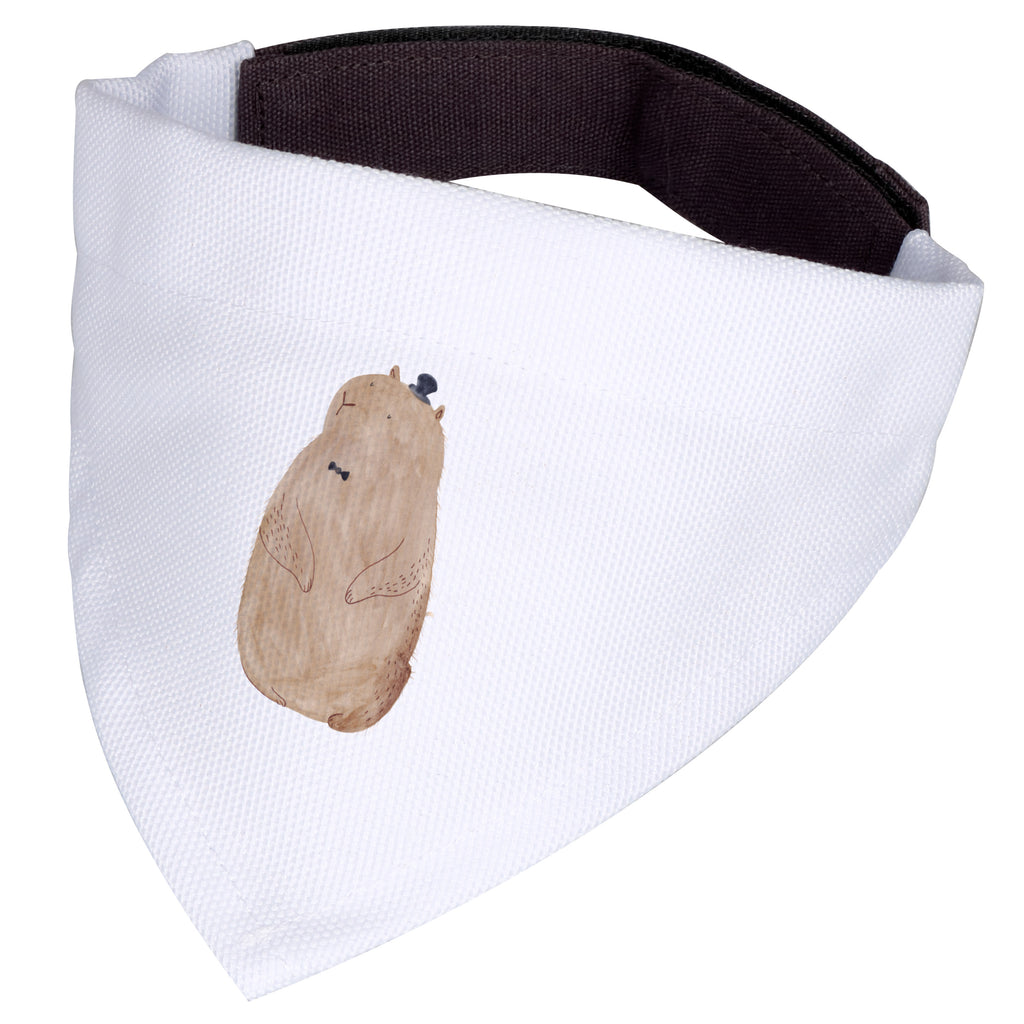 Hundehalstuch M Murmeltier Hundehalstuch, Halstuch, Hunde, Tuch, mittel, mittelgroße Hunde, Tiermotive, Gute Laune, lustige Sprüche, Tiere, Murmeltier, Knigge, Fröhlichkeit, Freundlichkeit, Respekt, Anstand