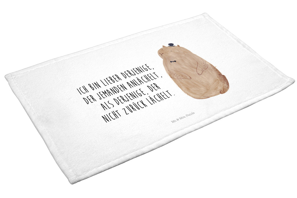 Gäste Handtuch Murmeltier Gästetuch, Reisehandtuch, Sport Handtuch, Frottier, Kinder Handtuch, Tiermotive, Gute Laune, lustige Sprüche, Tiere, Murmeltier, Knigge, Fröhlichkeit, Freundlichkeit, Respekt, Anstand