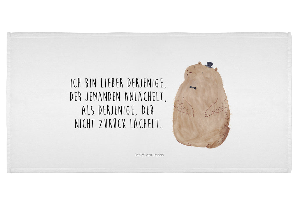 Gäste Handtuch Murmeltier Gästetuch, Reisehandtuch, Sport Handtuch, Frottier, Kinder Handtuch, Tiermotive, Gute Laune, lustige Sprüche, Tiere, Murmeltier, Knigge, Fröhlichkeit, Freundlichkeit, Respekt, Anstand