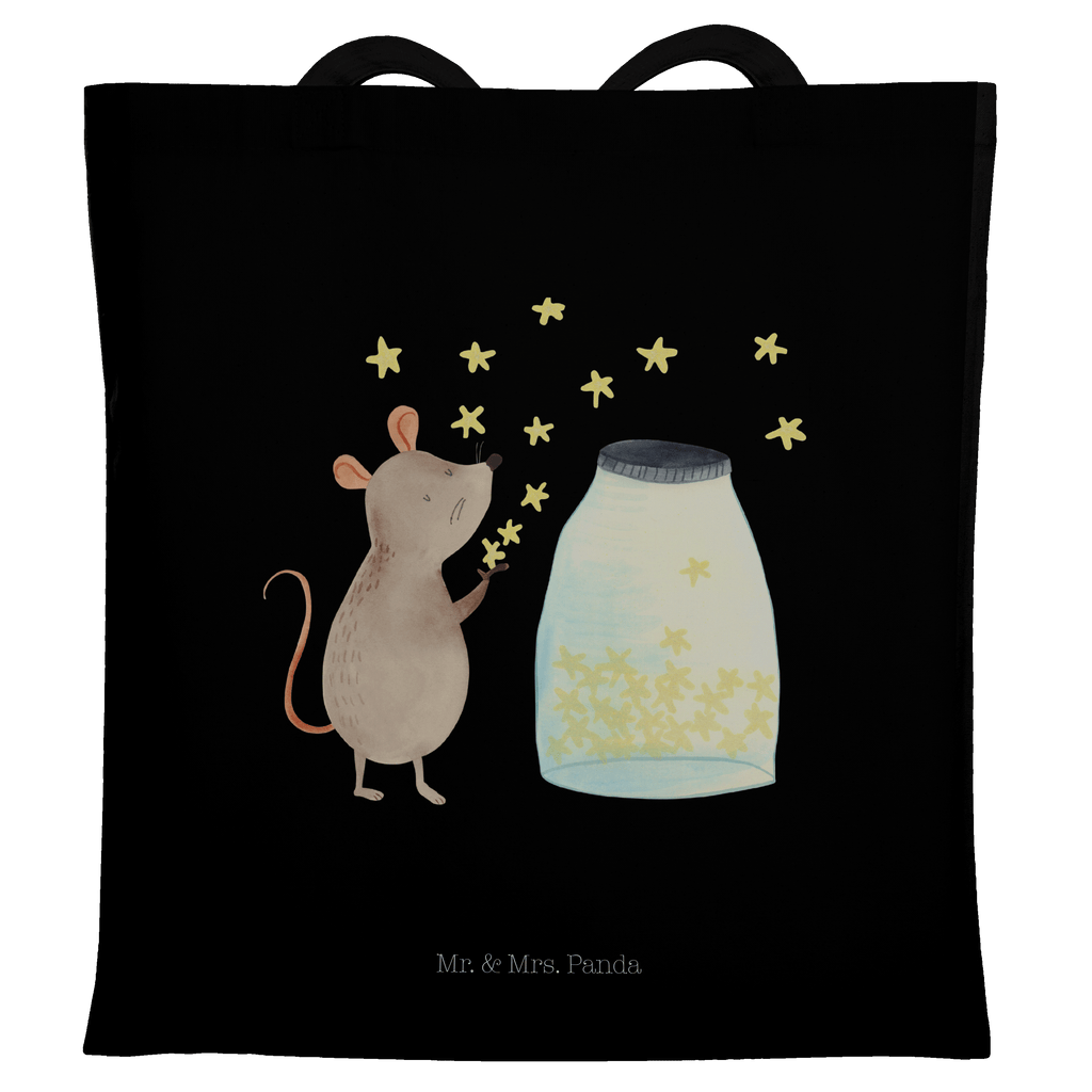 Tragetasche Maus Sterne Beuteltasche, Beutel, Einkaufstasche, Jutebeutel, Stoffbeutel, Tiermotive, Gute Laune, lustige Sprüche, Tiere, Maus, Sterne, Wunsch, Kind, Taufe, Taufgeschenk, Geburt, Schwangerschaft, erstes Kind, Kindergeburtstag, Geburtstag, Hoffnung, Träume