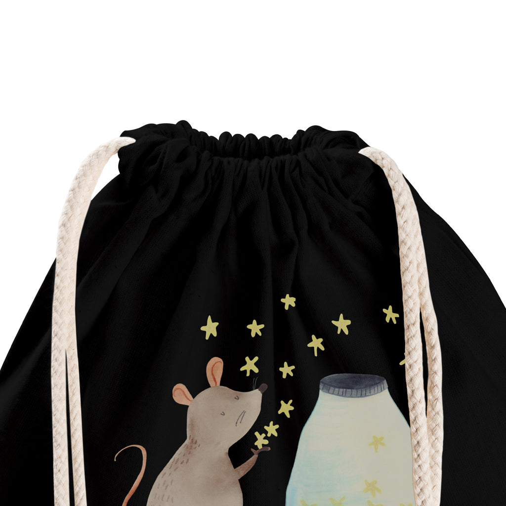 Sportbeutel Maus Sterne Turnbeutel, Beutel, Sporttasche, Tasche, Stoffbeutel, Tiermotive, Gute Laune, lustige Sprüche, Tiere, Maus, Sterne, Wunsch, Kind, Taufe, Taufgeschenk, Geburt, Schwangerschaft, erstes Kind, Kindergeburtstag, Geburtstag, Hoffnung, Träume