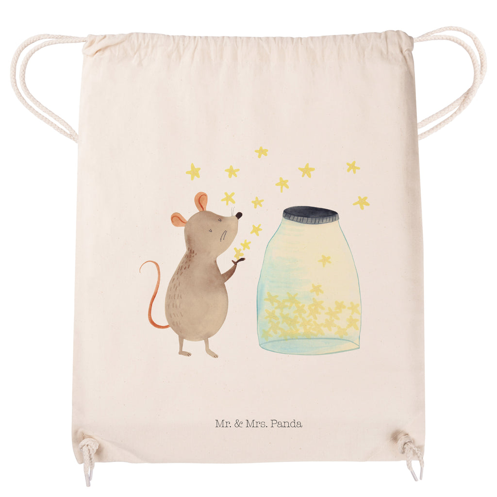 Sportbeutel Maus Sterne Turnbeutel, Beutel, Sporttasche, Tasche, Stoffbeutel, Tiermotive, Gute Laune, lustige Sprüche, Tiere, Maus, Sterne, Wunsch, Kind, Taufe, Taufgeschenk, Geburt, Schwangerschaft, erstes Kind, Kindergeburtstag, Geburtstag, Hoffnung, Träume